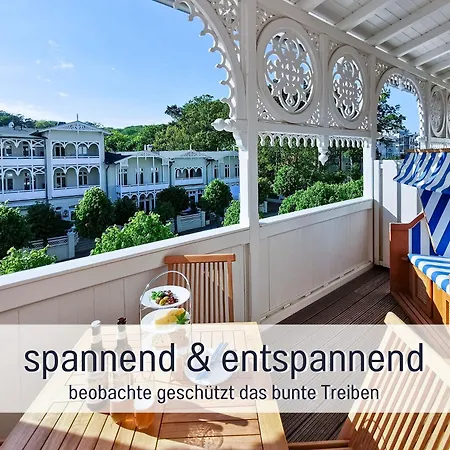 Daire Hunde Ohne Aufpreis - Hagemeister - Auch Im Winter Toll! Sauna Im Haus - 6 Min Zum - 2 Ueberdachte Balkone Mit Strandkoerben Sellin (Rugen)