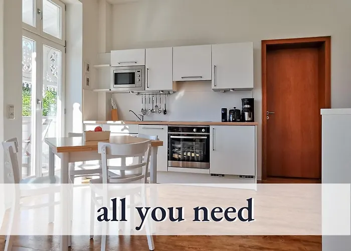 Hunde Ohne Aufpreis - Hagemeister - 6 Min Zum - Mit 2 Balkonen - Gratis Sauna&coworking Space Im Haus Apartment Sellin (Rugen)