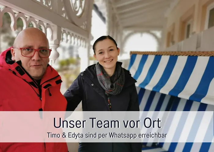 Hunde Ohne Aufpreis - Hagemeister - 6 Min Zum - Mit 2 Balkonen - Gratis Sauna&coworking Space Im Haus * Sellin (Rugen)