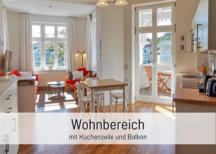 Hunde Ohne Aufpreis - Fewo Hagemeister Sellin - Sauna Im Haus - 6 Min Zum Strand - 2 Traumbalkone - Privatparkplatz *