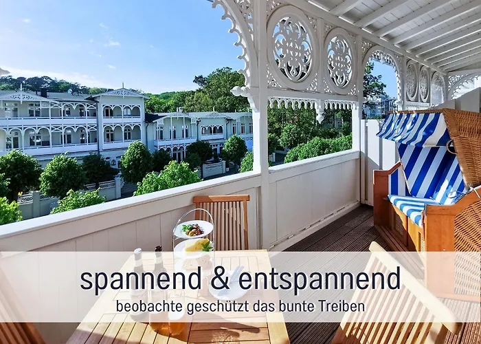 아파트 Hunde Ohne Aufpreis - Fewo Hagemeister Sellin - Sauna Im Haus - 6 Min Zum Strand - 2 Traumbalkone - Privatparkplatz Sellin (Rugen)