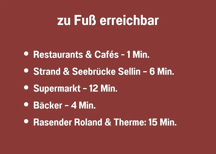 아파트 Hunde Ohne Aufpreis - Fewo Hagemeister Sellin - Sauna Im Haus - 6 Min Zum Strand - 2 Traumbalkone - Privatparkplatz