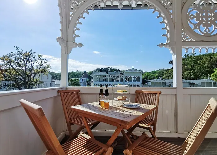 Hunde Ohne Aufpreis - Fewo Hagemeister Sellin - Sauna Im Haus - 6 Min Zum Strand - 2 Traumbalkone - Privatparkplatz Sellin (Rugen)