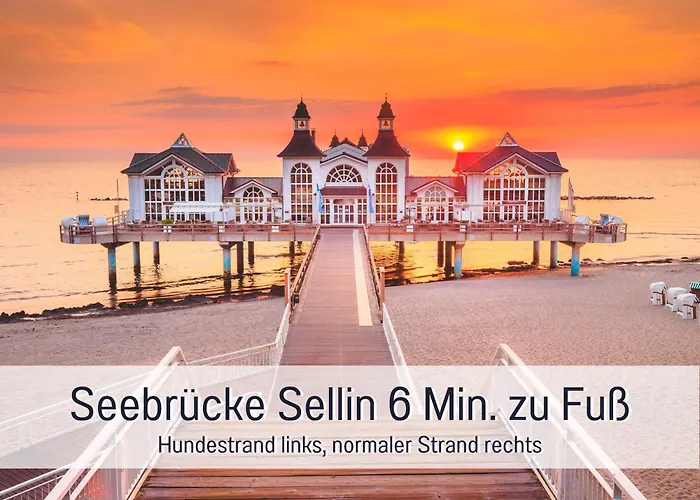 Hunde Ohne Aufpreis - Fewo Hagemeister Sellin - Sauna Im Haus - 6 Min Zum Strand - 2 Traumbalkone - Privatparkplatz 아파트